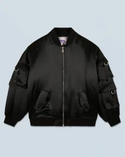 Bomber Satin Jacket