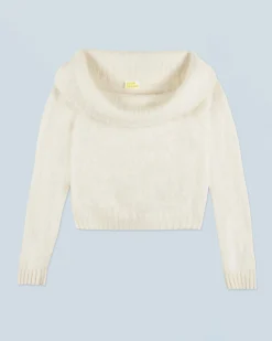 Brushed Cashmere Long Sleeve Top
