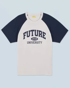 Crewneck T-shirt Short Sleeves Future University