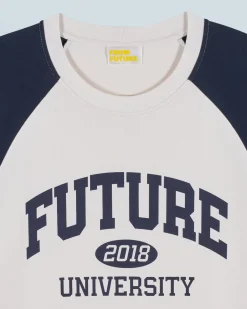 Crewneck T-shirt Short Sleeves Future University