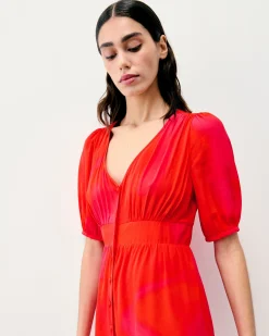 Déborah Short Sleeve Short Dress