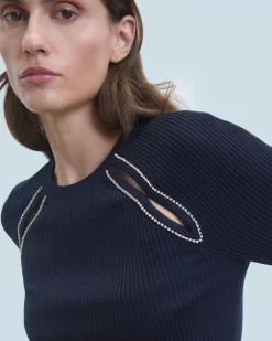 Embroidery Short Sleeve Top
