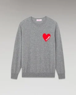 Heart Crewneck Sweater