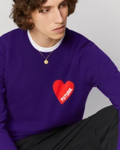 Heart Crewneck Sweater