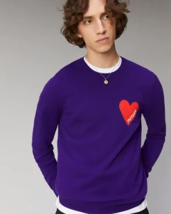 Heart Crewneck Sweater
