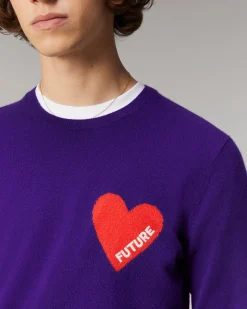 Heart Crewneck Sweater