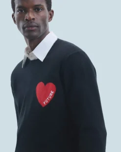 Heart Crewneck Sweater