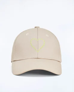 Heart Curved Visor Cap