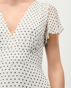 Julia Short Sleeve Long Dress
