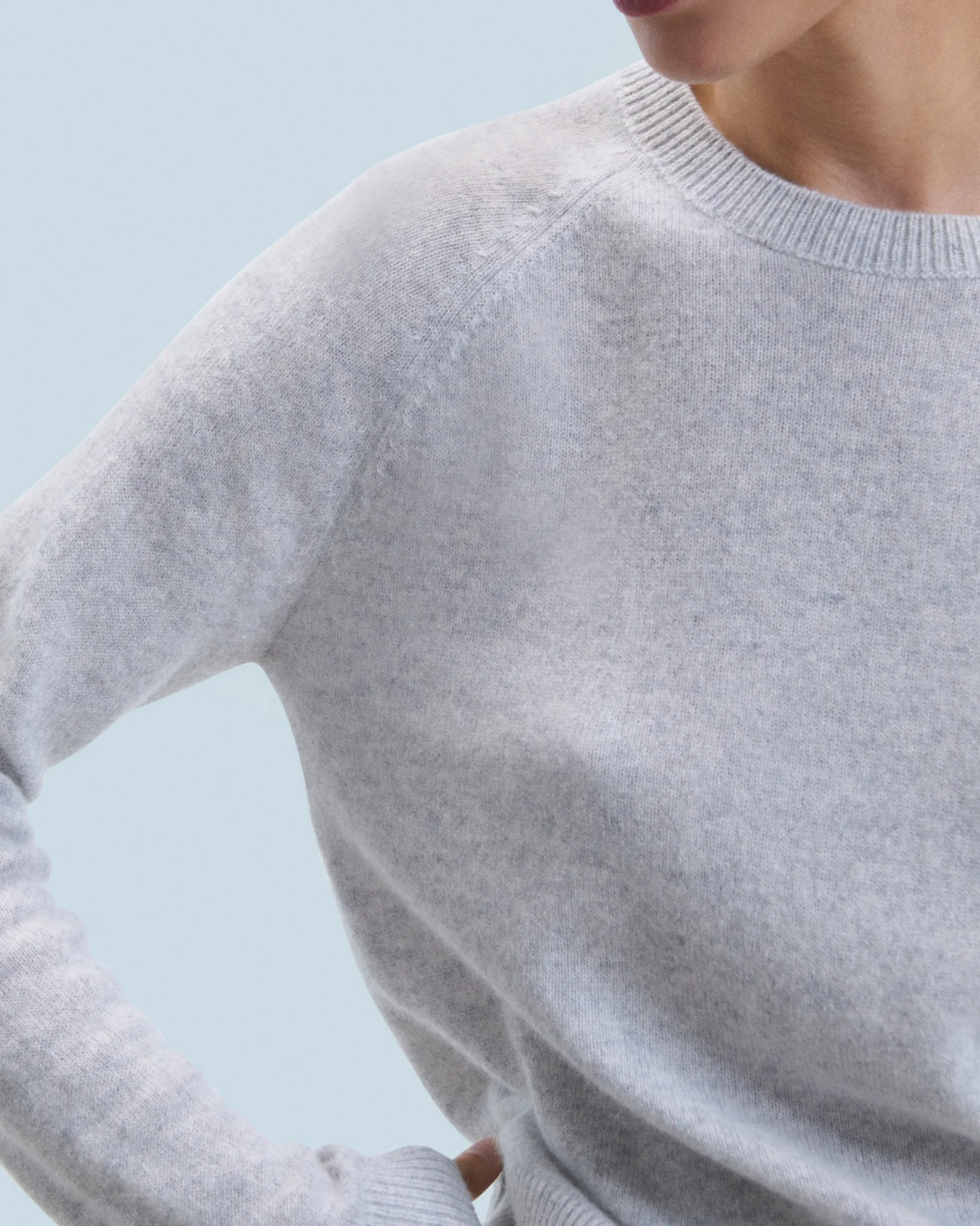 Light Crewneck Sweater