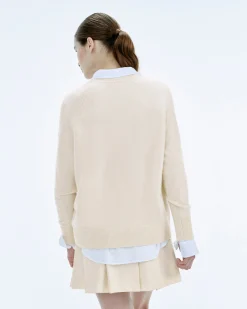 Light Oversize V-Neck Sweater