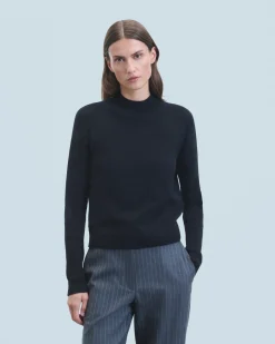 Lightweight Mock Neck Sweater