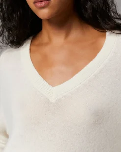 Lightweight Oversized V-Neck Sweater
