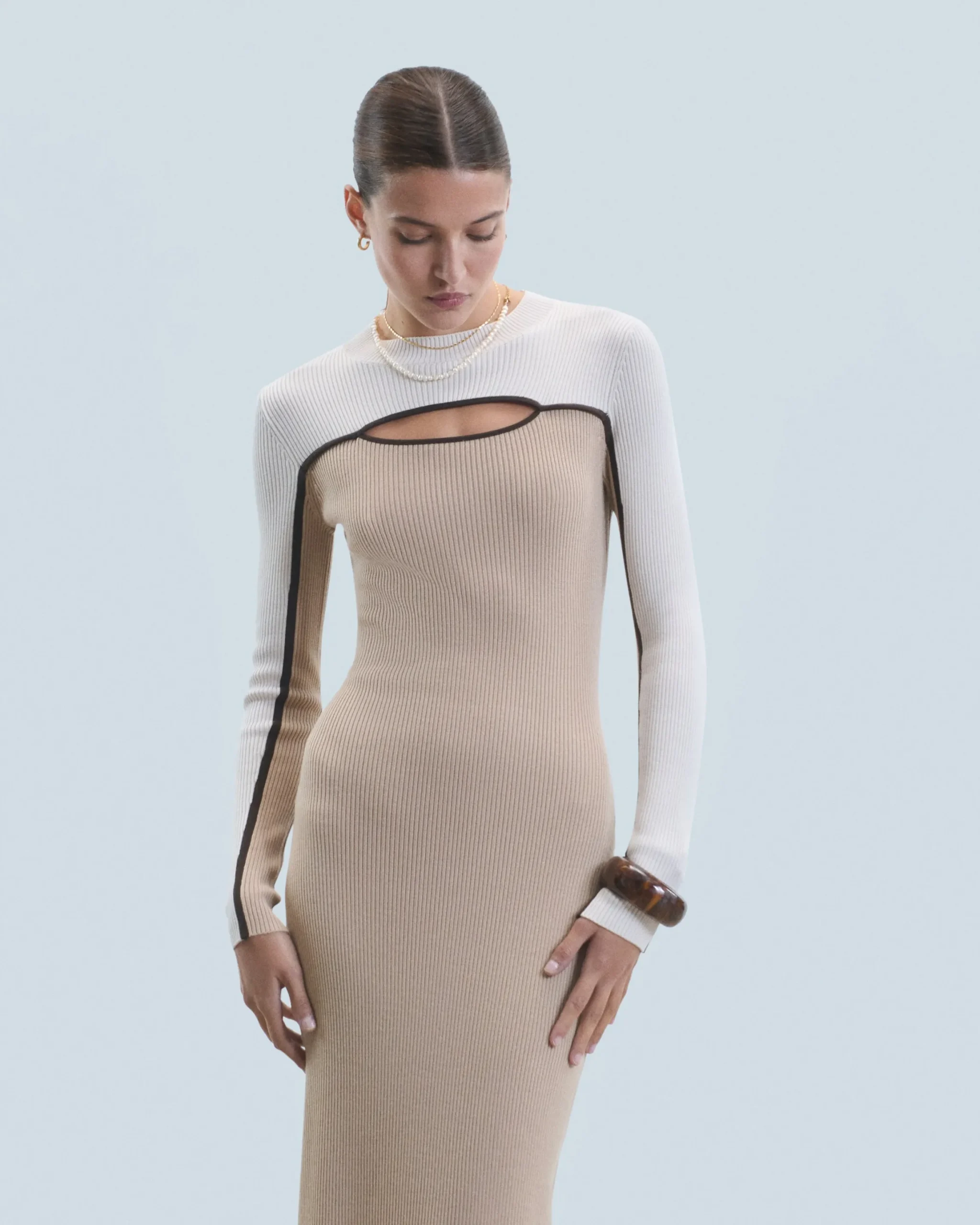 Long Dress with Long Sleeves