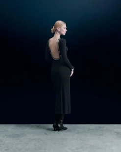Long Sleeves Long Dress