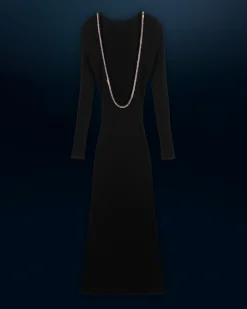 Long Sleeves Long Dress