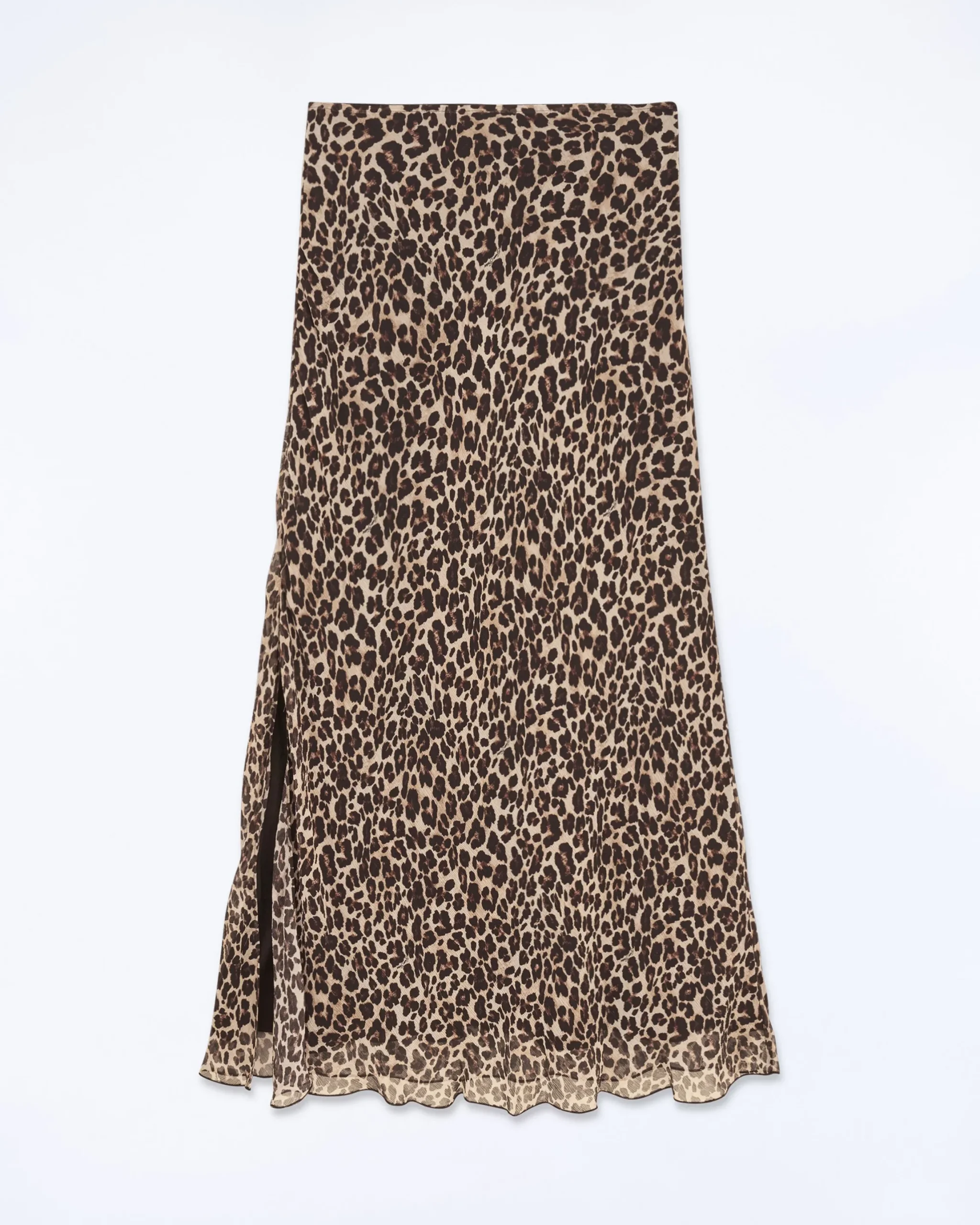 Midi Long Chiffon Skirt