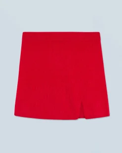 Mini Skirt in Brushed Cashmere