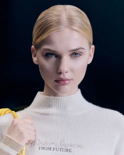 Mock Neck Ski Sweater