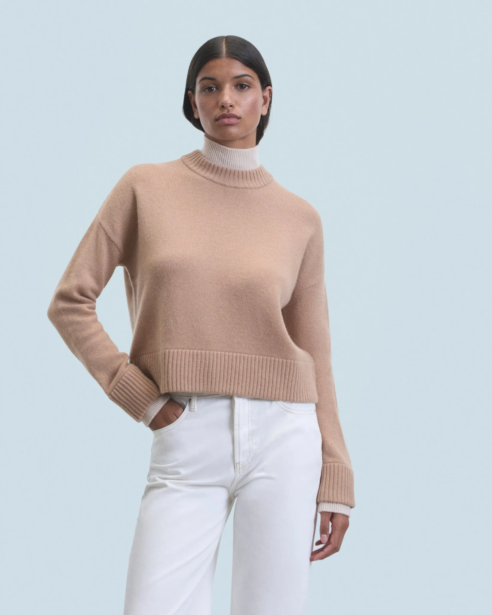 Mock Neck Sweater