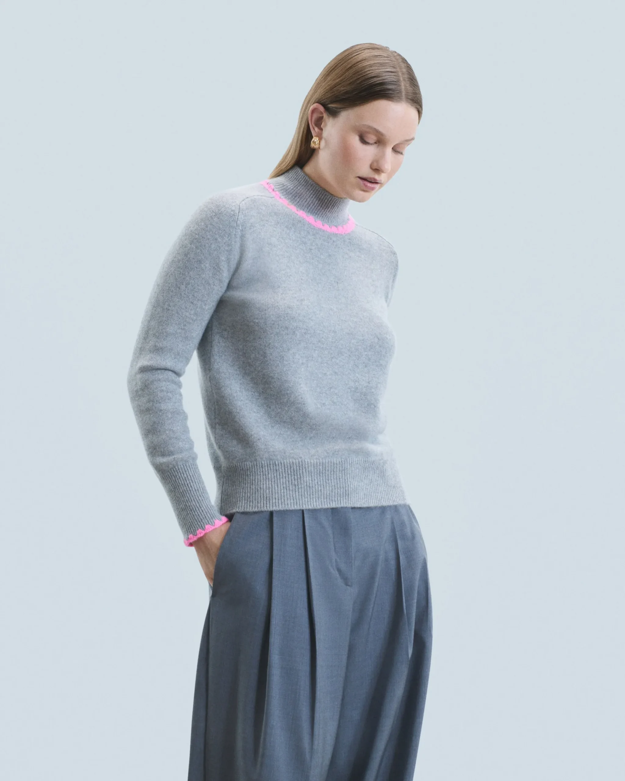 Mock Neck Sweater