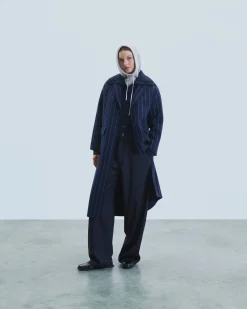 Outerwear Coat with Pockets