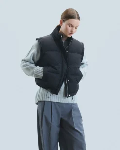 Outerwear Craquele Down Jacket