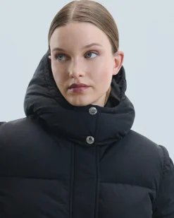 Outerwear Craquele Down Jacket