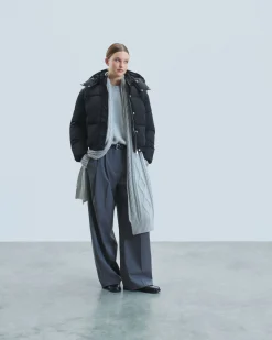 Outerwear Craquele Down Jacket
