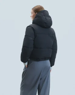 Outerwear Craquele Down Jacket