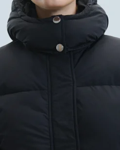Outerwear Craquele Down Jacket