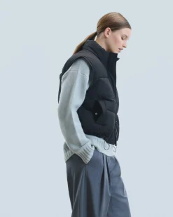 Outerwear Craquele Down Jacket