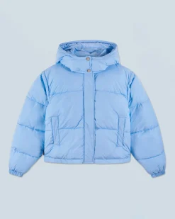 Outerwear Craquele Down Jacket