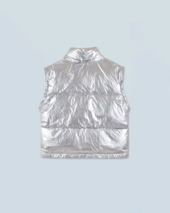 Outerwear Craquele Down Jacket