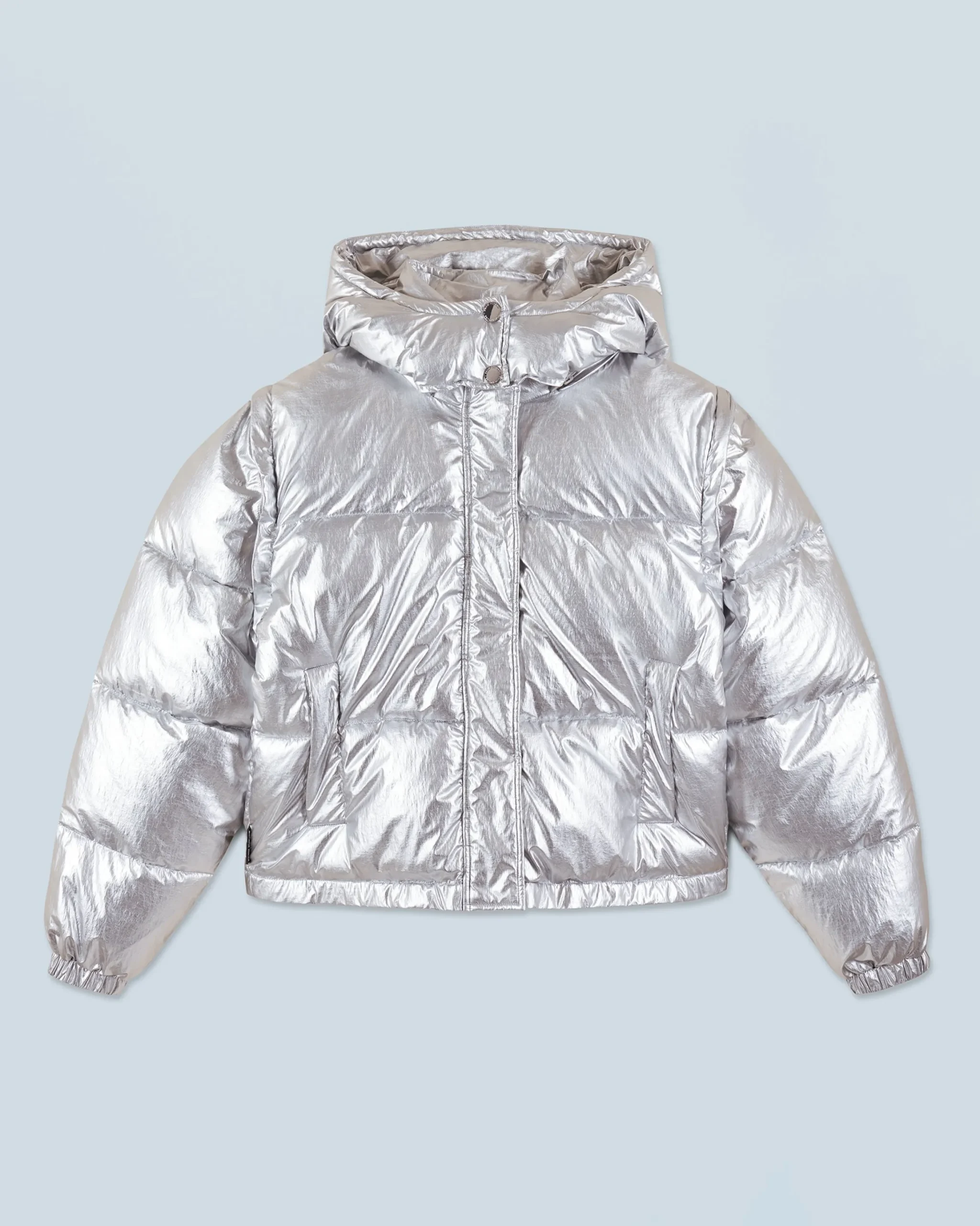 Outerwear Craquele Down Jacket