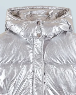 Outerwear Craquele Down Jacket