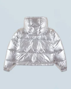 Outerwear Craquele Down Jacket