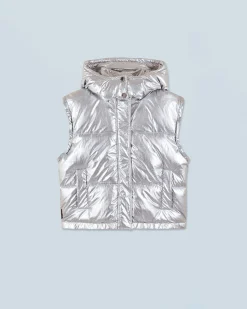 Outerwear Craquele Down Jacket