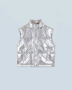Outerwear Craquele Down Jacket