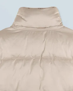 Outerwear Down Jacket with Cashmere Lining