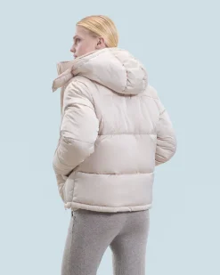 Outerwear Down Jacket with Cashmere Lining