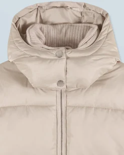 Outerwear Down Jacket with Cashmere Lining