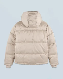 Outerwear Down Jacket with Cashmere Lining