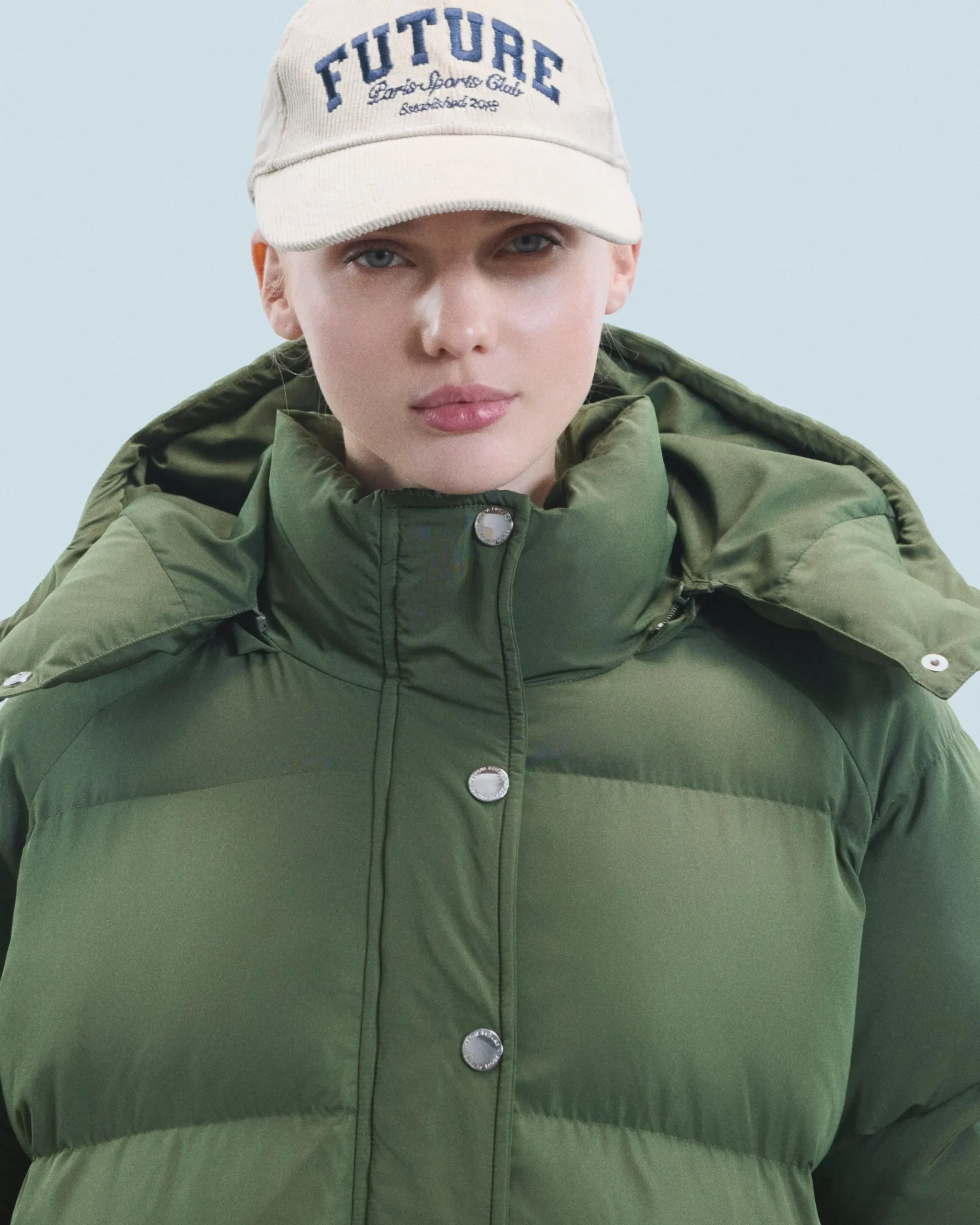 Outerwear Mid-length Down Jacket