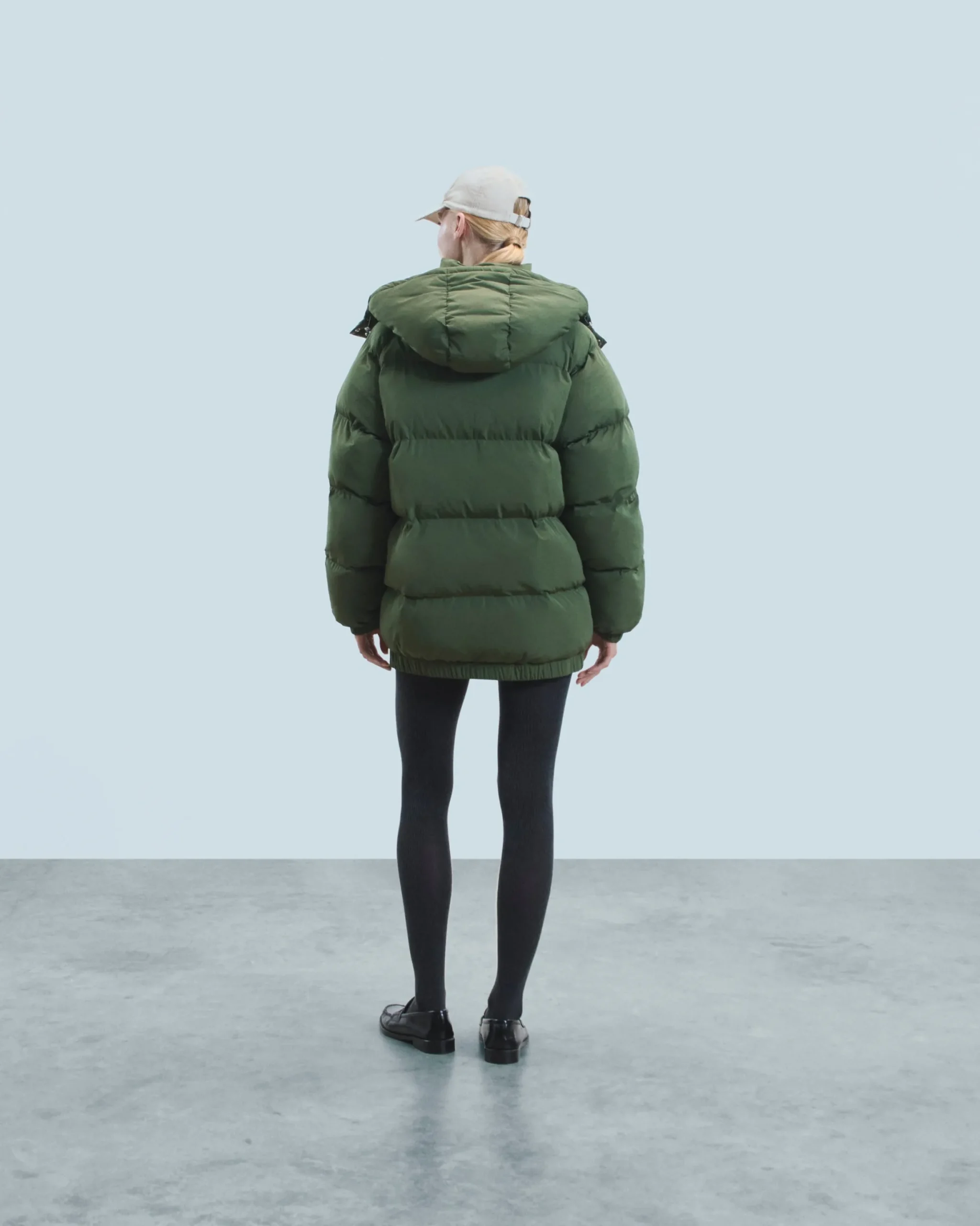 Outerwear Mid-length Down Jacket