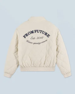 Outerwear Quilted Bomber Jacket