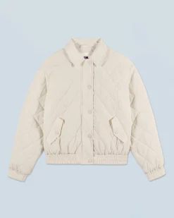 Outerwear Quilted Bomber Jacket