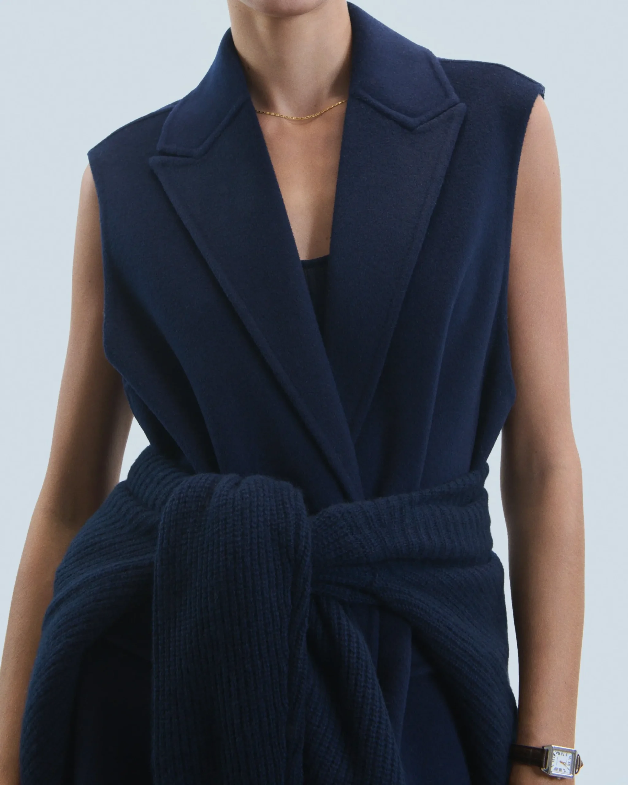 Outerwear Sleeveless Coat