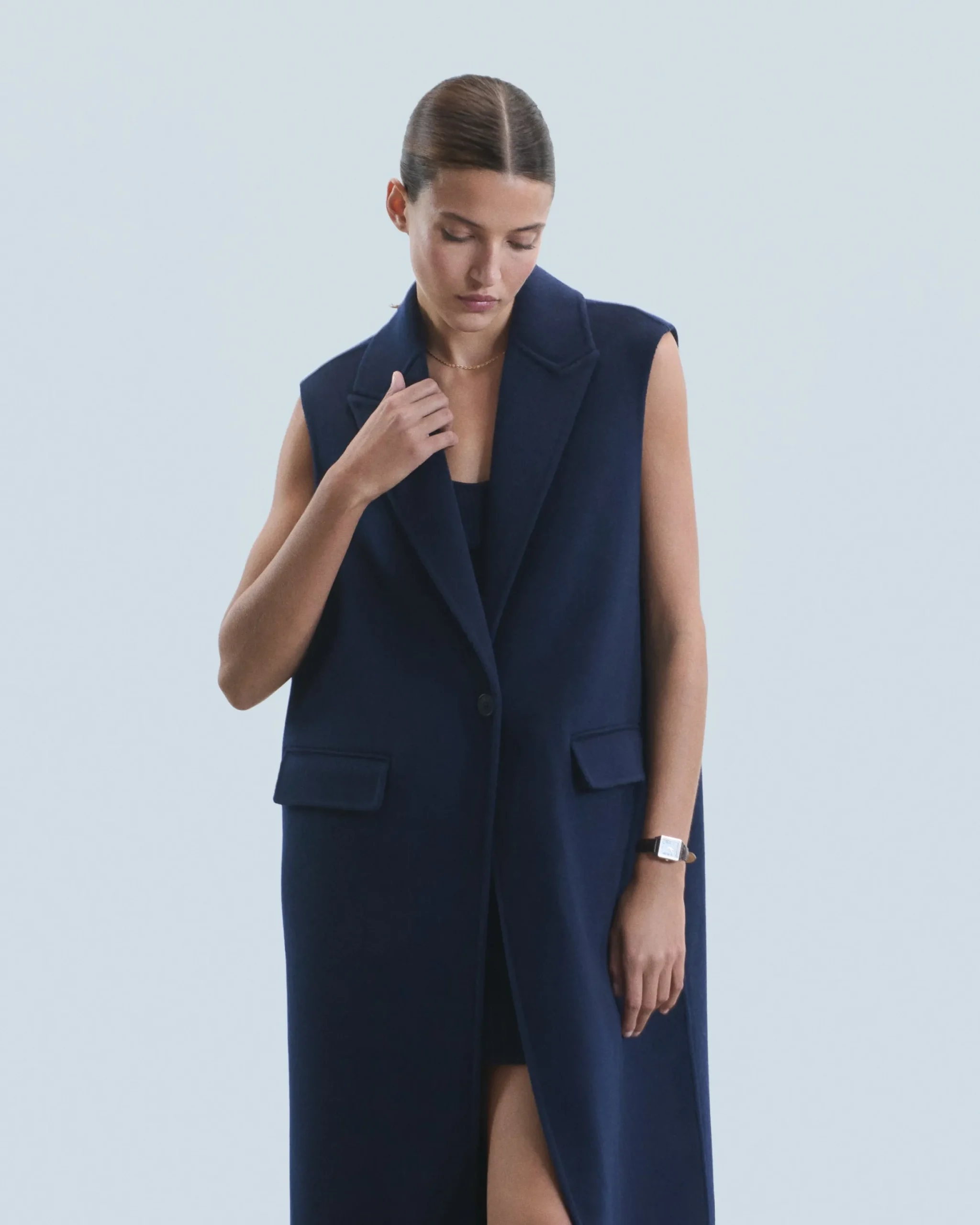 Outerwear Sleeveless Coat