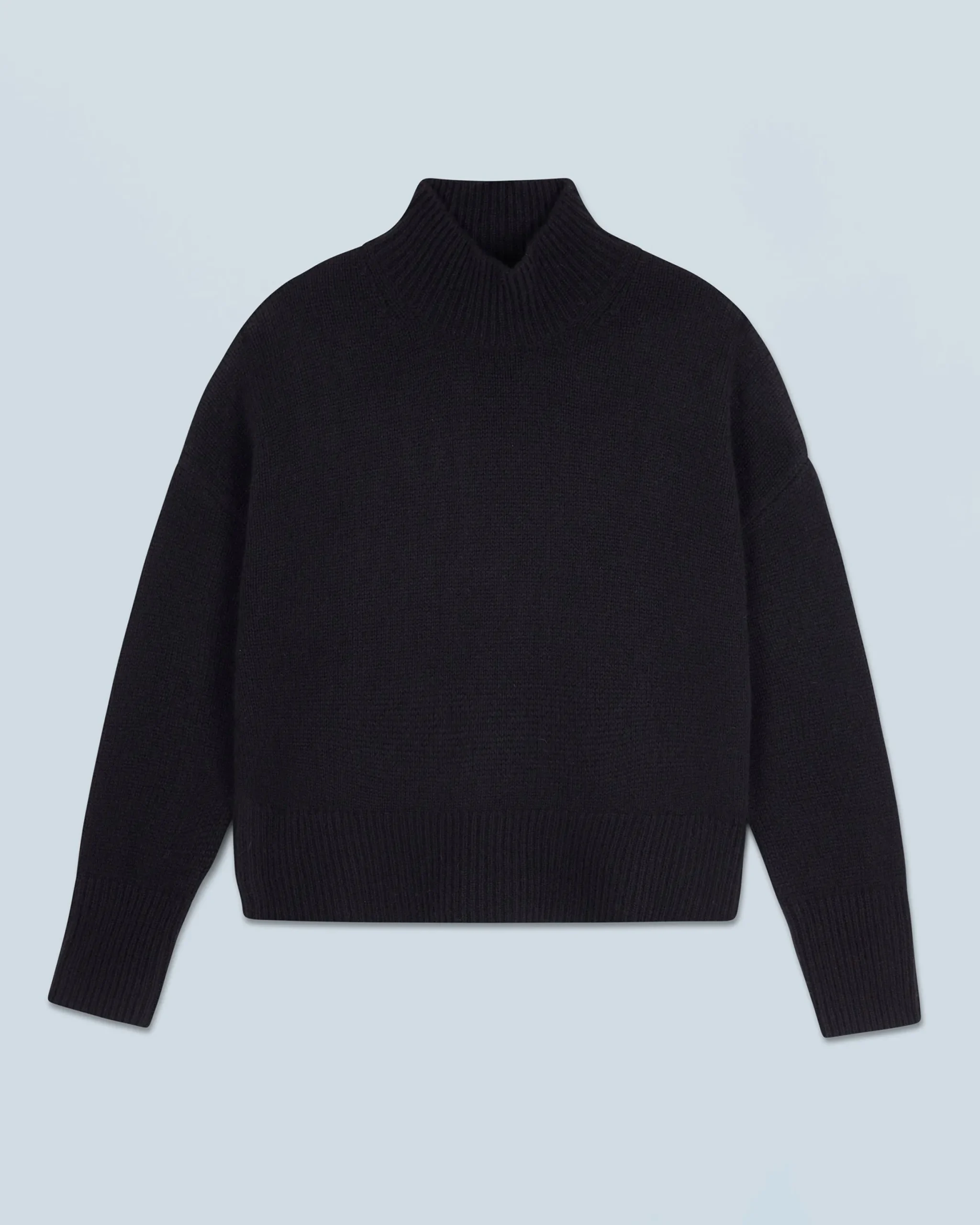 Oversized Mock Neck Sweater